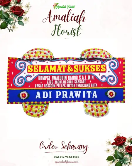 Papan Bunga Ucapan Selamat Rawi